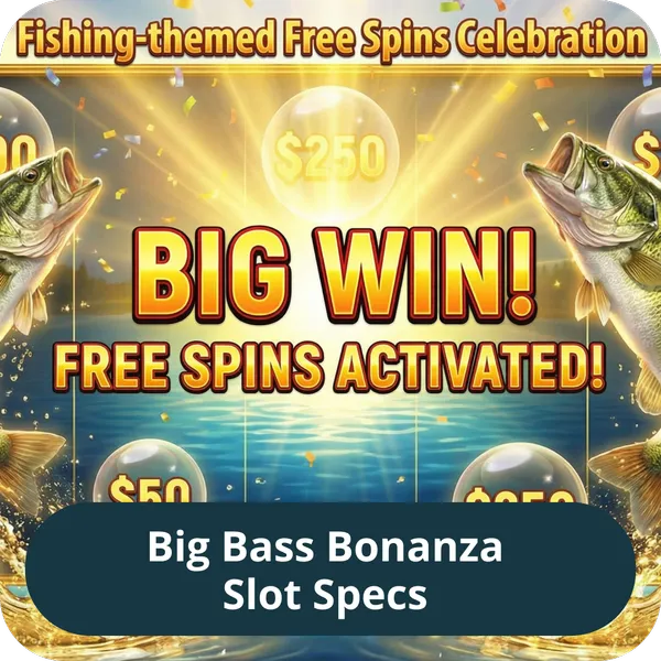 Big Bass Bonanza Slot Specs