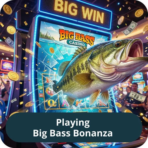 Playing Big Bass Bonanza