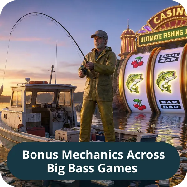 Bonus Mechanics Across Big Bass Games